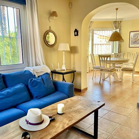 Villa Con Jardin En Oliva Nova Golf A 100M De La Playa Exterior foto